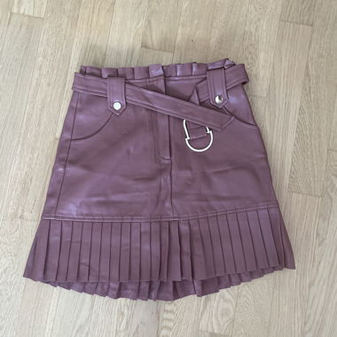 Gonna in ecopelle Zara XS