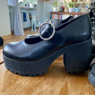 Mary Janes platform vintage / DOLLSKILL / 39