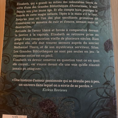 Sorcery of Thorns  Romantasy