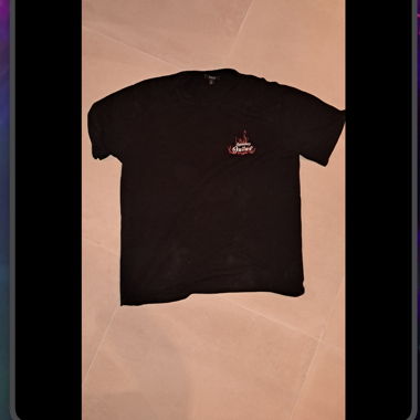 T-shirt SMOG nero skull XL