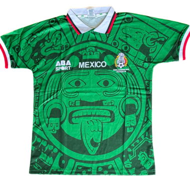 Vintage Mexico 1998 Fussball Trikot - Gr. M