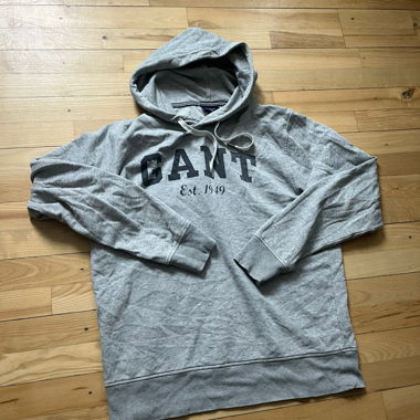 Pull à capuche GANT gris
