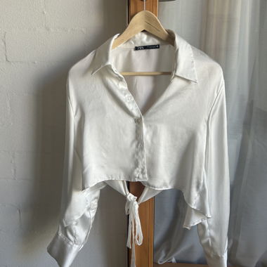 Blusa di seta Zara