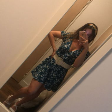 Blue Floral Dress