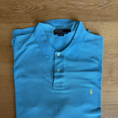 RALPH LAUREN – XXL – TURCHESE – CON LOGO GIALLO