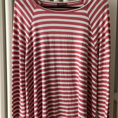 Maglia a maniche lunghe a righe