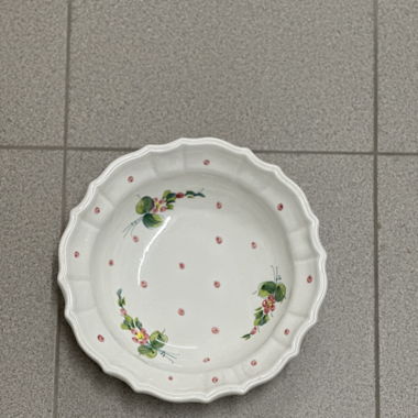 Teller mit Blumen