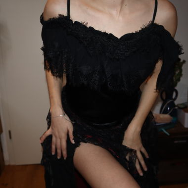 Halloween / Goth Vampir Kleid