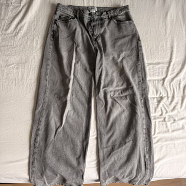 BDG Grey wide-leg jeans
