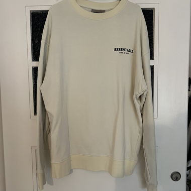 ESSENTIALS Beige Sweatshirt