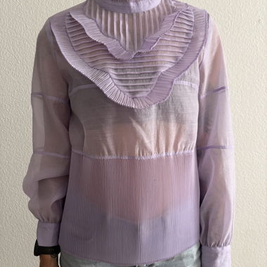 Lilac blouse size 38