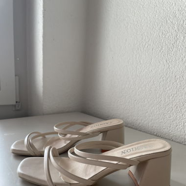 beige heels