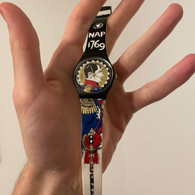 Orologio Swatch Napoleon Gent Aiglon GB158