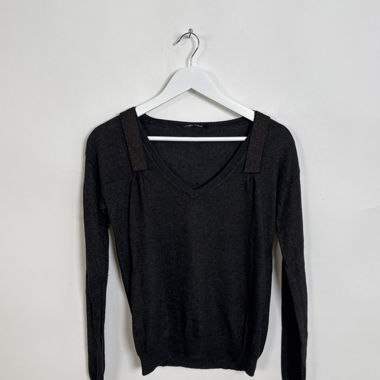 Pull tricot Kookai noir