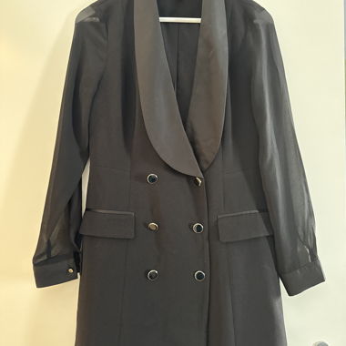 MORGAN black suit dress