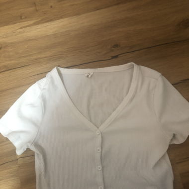 Crop Top weiss