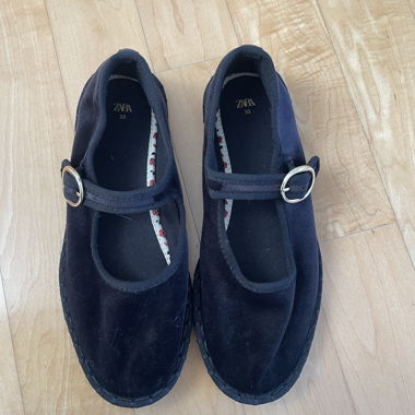 Ballerine Zara Velours Taille 33