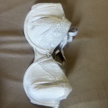 Reggiseno bianco in pizzo