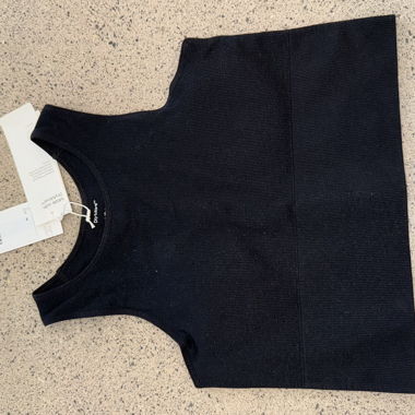 Top de sport H&M DryMove NEUF noir, taille M