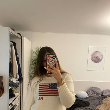 American flag sweater Ralph Lauren 