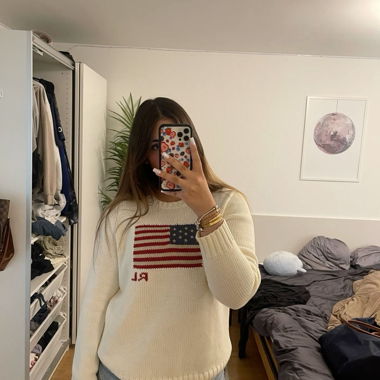 American flag sweater Ralph Lauren 