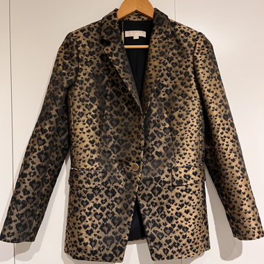 Michael Kors Leopard Blazer