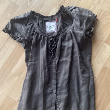 Damenbluse dunkelgrau