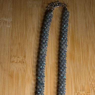 Labradorit Perlen Kette
