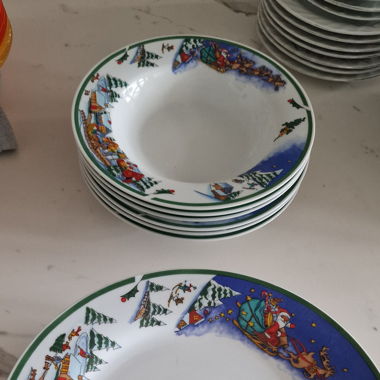 Assiette de noel
