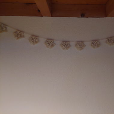 Makramee Wanddeko Boho Deko, Girlande