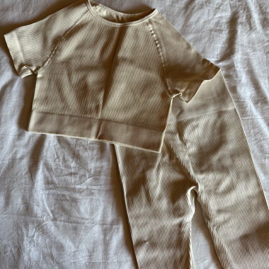 Set a coste palestra beige