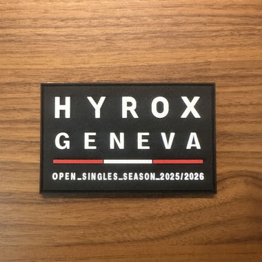 Plaque HYROX Genève