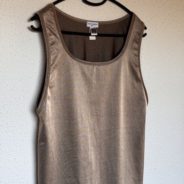 Top Dolce & Gabbana Mare metallico Bronzo M–L