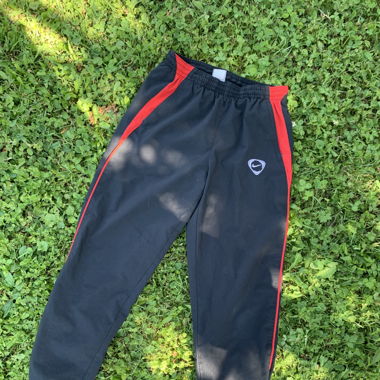 Vintage Nike Black/Red Tracksuit Bottoms 152-158