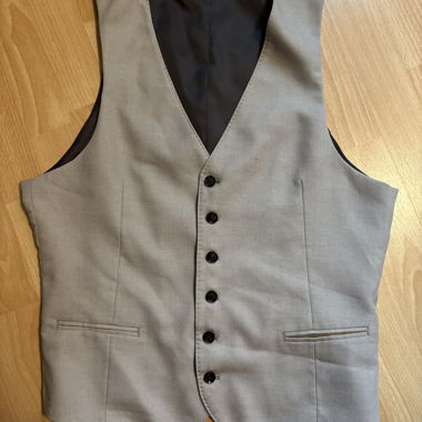 gilet beige zara