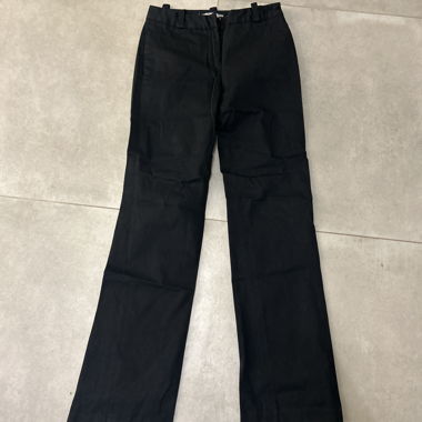 Schwarze Baumwollhose