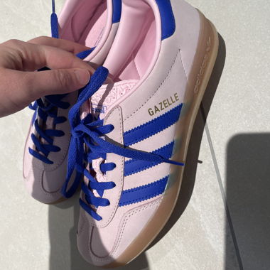Sneakers Adidas Gazelle rosa/blu