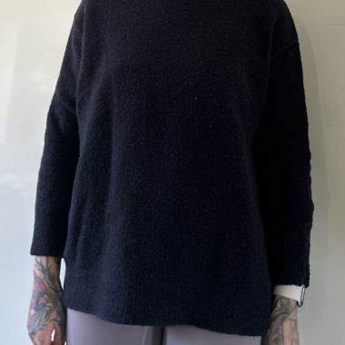 Dark Blue Knit Sweater M