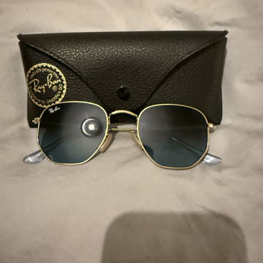 RAYBAN HEXAGONALE FLACHE GLÄSER
