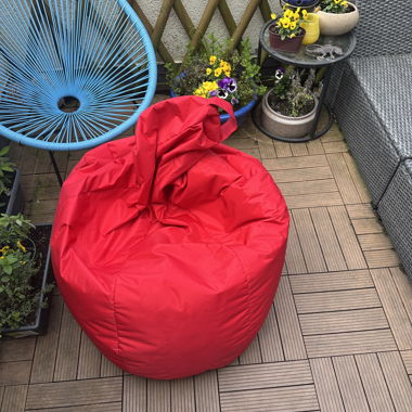 Large Red Bean Bag