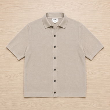 COS beige polo