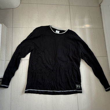 Gymshark black long sleeve sport top