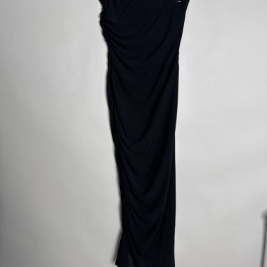 Zara Schwarzer Maxirock