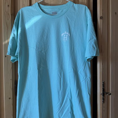 HUF x Thrasher T-Shirt, hellblau