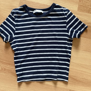 T-shirt rayé Pull&Bear