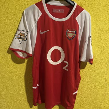 Maillot rétro Vieira Arsenal 2002