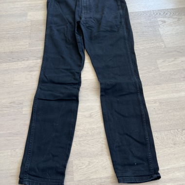Schwarze Skinny-Jeans