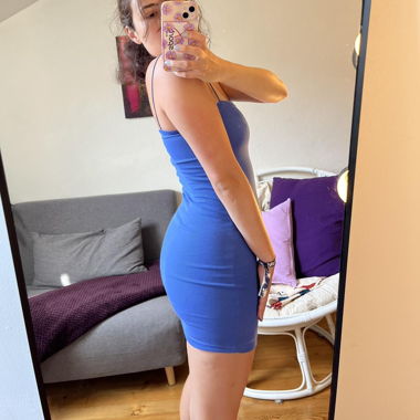 Zara Bodycon, Blue, S