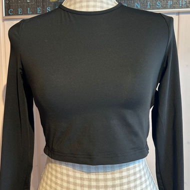 Backless lang arm shirt