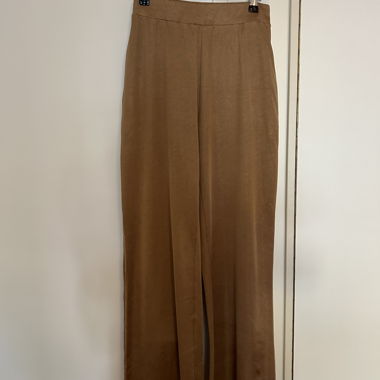 Pantaloni ampi Zara marroni